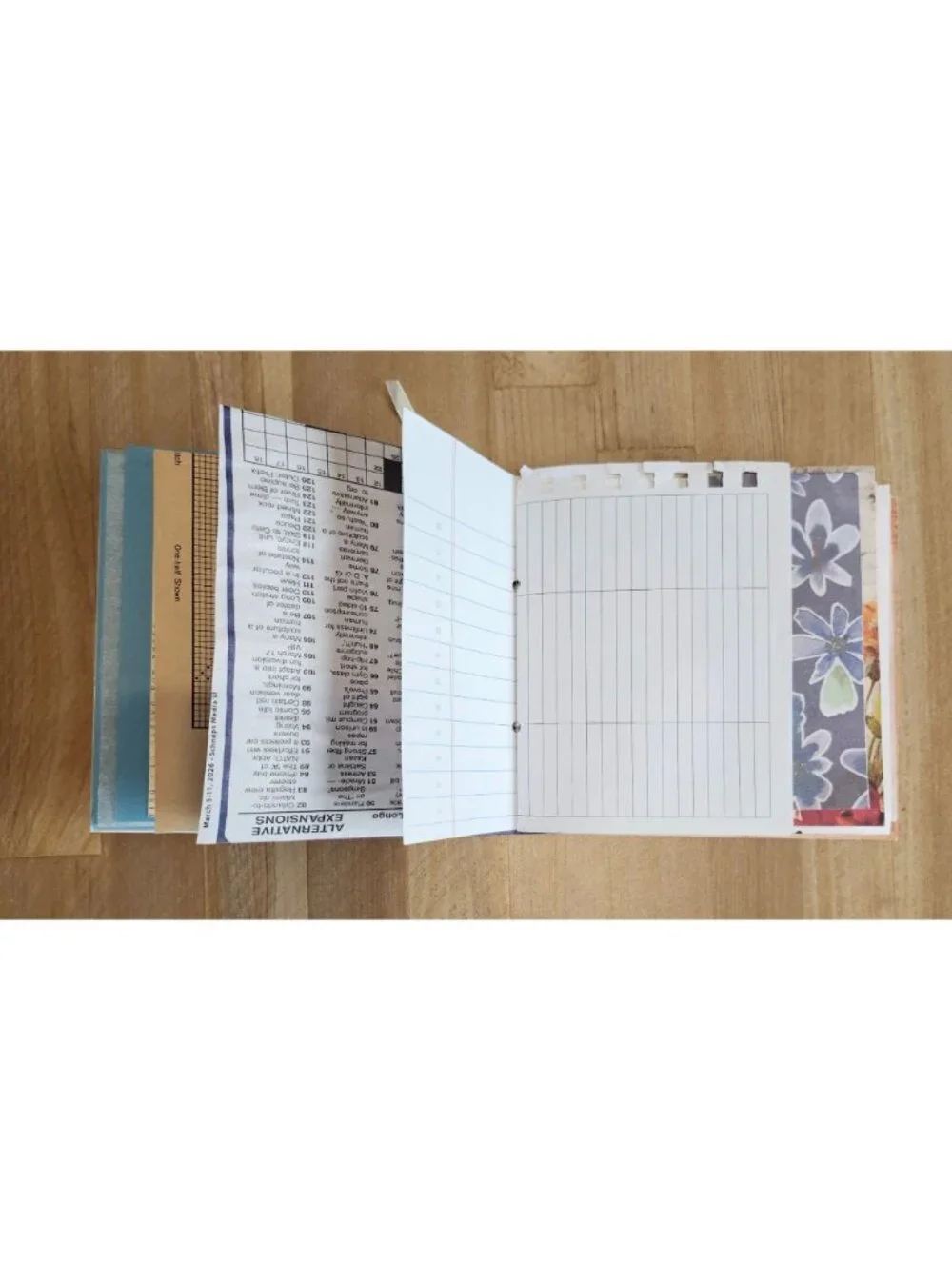 Junk journal Handmade 64 pages Colorful